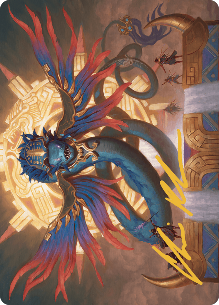 Ojer Pakpatiq, Deepest Epoch // Ojer Pakpatiq, Deepest Epoch (ALCI-013) - The Lost Caverns of Ixalan Art Series (Borderless)-1