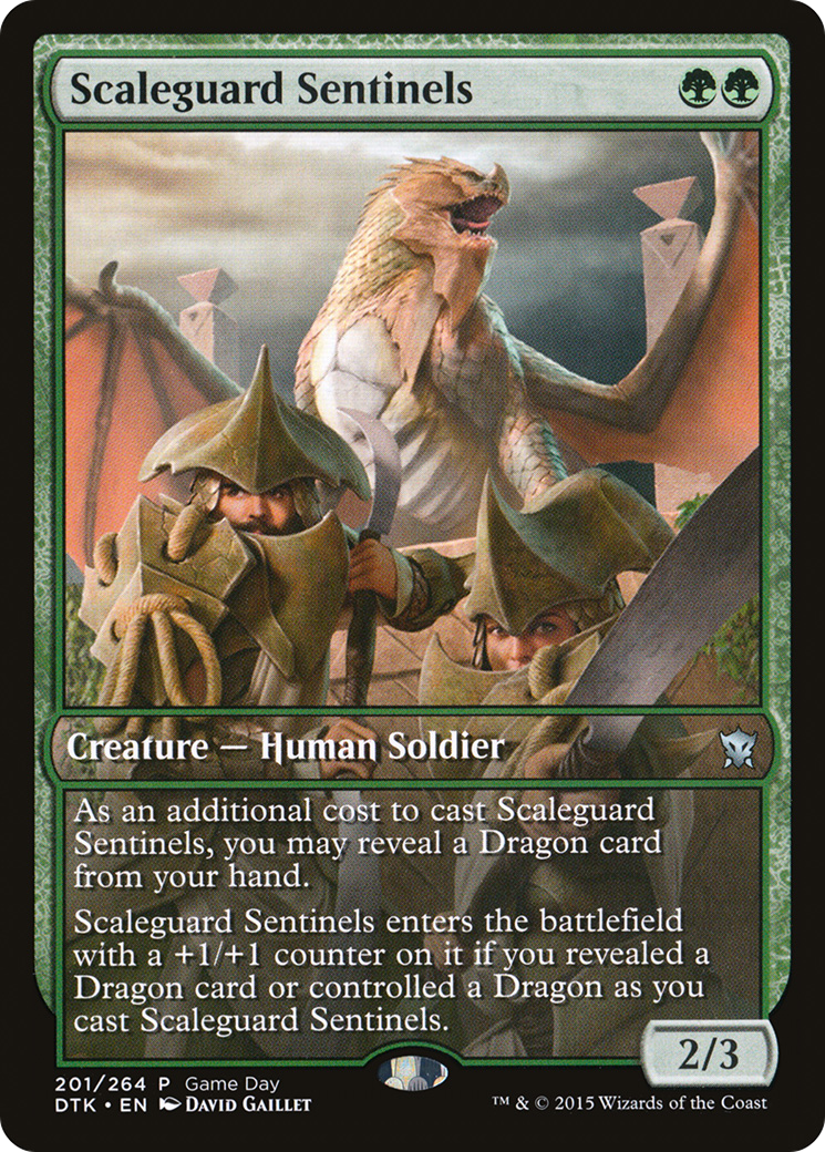 Scaleguard Sentinels (Game Day) [Dragons of Tarkir Promos]-1