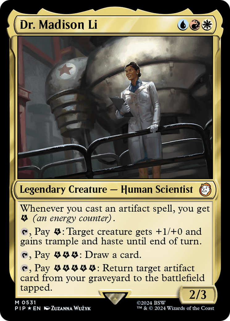 Dr. Madison Li (Surge Foil) [Fallout]-1