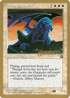 Abbey Gargoyles - 1996 Shawn "Hammer" Regnier (HML) (SB) (WCD-) - Pro Tour Collector Set-1