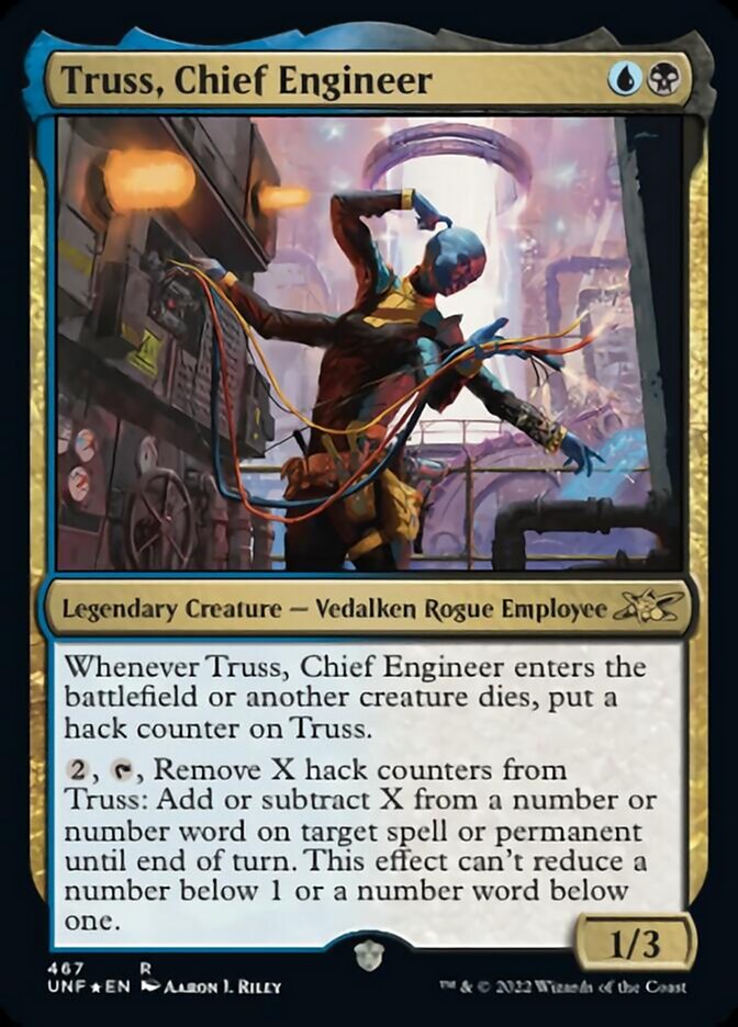 Truss, Chief Engineer (Galaxy Foil) [Unfinity]-1