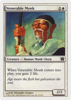 Venerable Monk (9ED-051) - 9th Edition-1