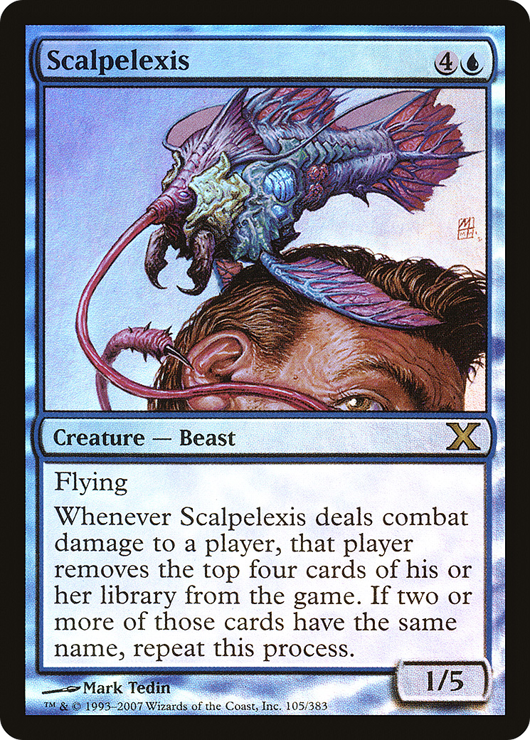 Scalpelexis (10E-105★) - Tenth Edition Foil-1