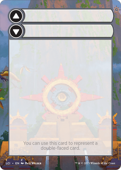 Double-Faced Substitute Card (SLCI-001) - The Lost Caverns of Ixalan Substitute Cards (Borderless) Foil-1