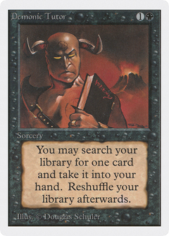 Demonic Tutor [Unlimited Edition]-1