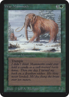 War Mammoth (LEA-) - Limited Edition Alpha-1