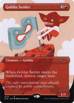 Goblin Settler (Borderless) [Secret Lair Drop Series]-1