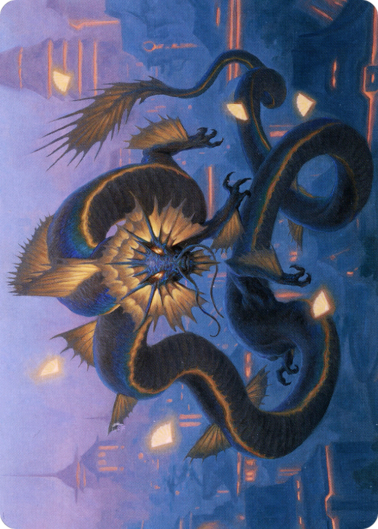 Ao, the Dawn Sky // Ao, the Dawn Sky (ANEO-025) - Neon Dynasty Art Series (Borderless)-3