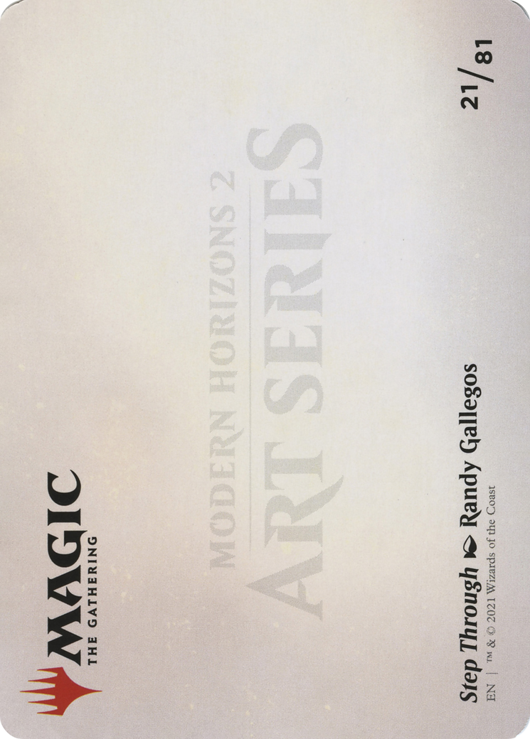 Step Through // Step Through (AMH2-021) - Modern Horizons 2 Art Series (Borderless)-2