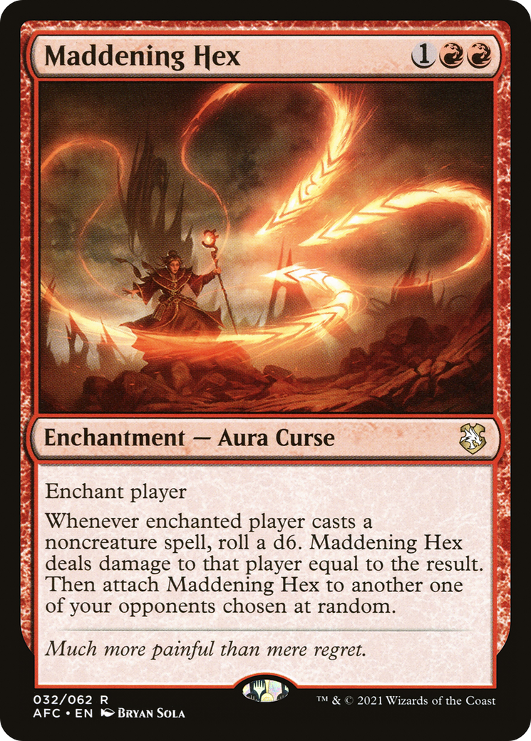Maddening Hex [Dungeons & Dragons: Adventures in the Forgotten Realms Commander]-1