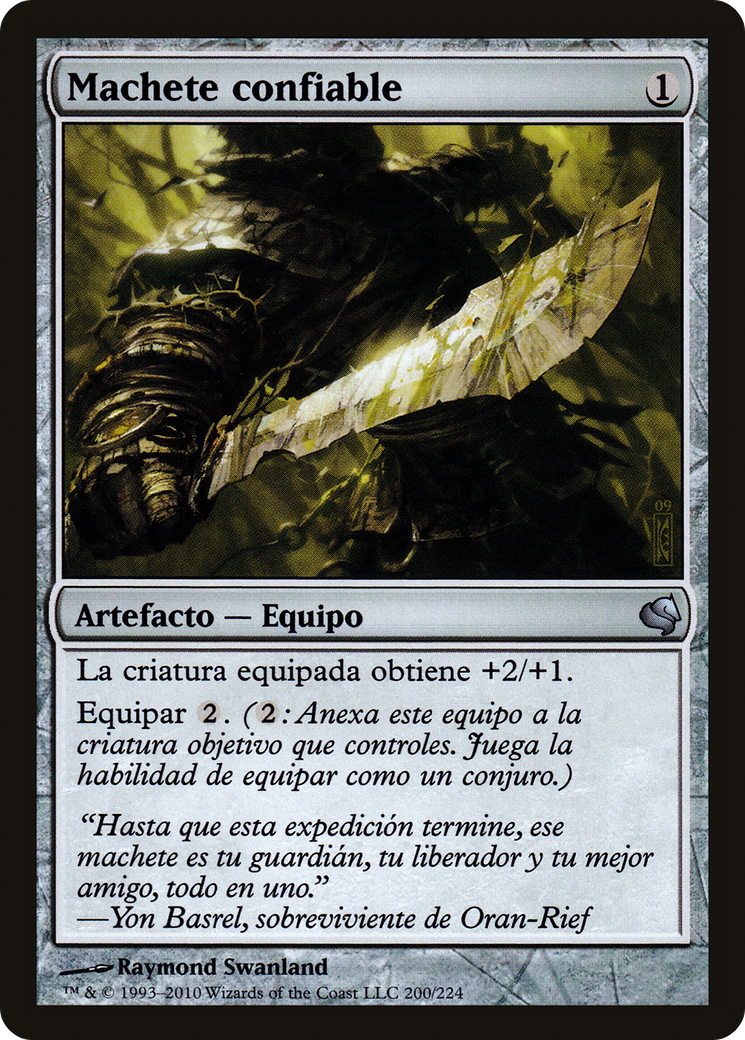Trusty Machete (Spanish) - "Machete confiable" (PS11-200) - Salvat 2011-1