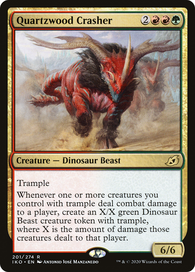Quartzwood Crasher [Ikoria: Lair of Behemoths]-1