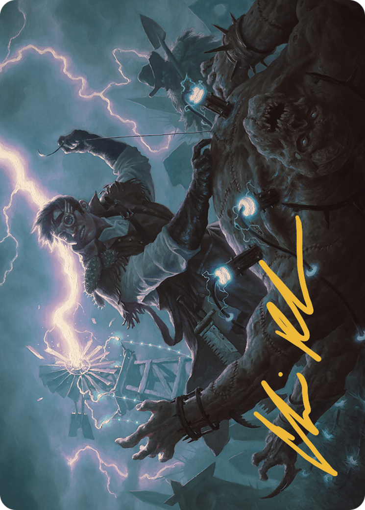 Geralf, the Fleshwright // Geralf, the Fleshwright (AOTJ-005) - Outlaws of Thunder Junction Art Series (Borderless)-1