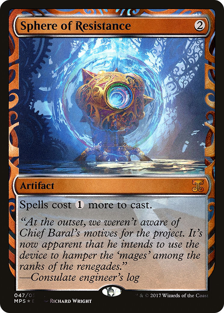 Sphere of Resistance [Kaladesh Inventions]-1