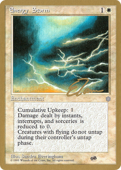 Energy Storm (Eric Tam) (SB) [Pro Tour Collector Set]-1