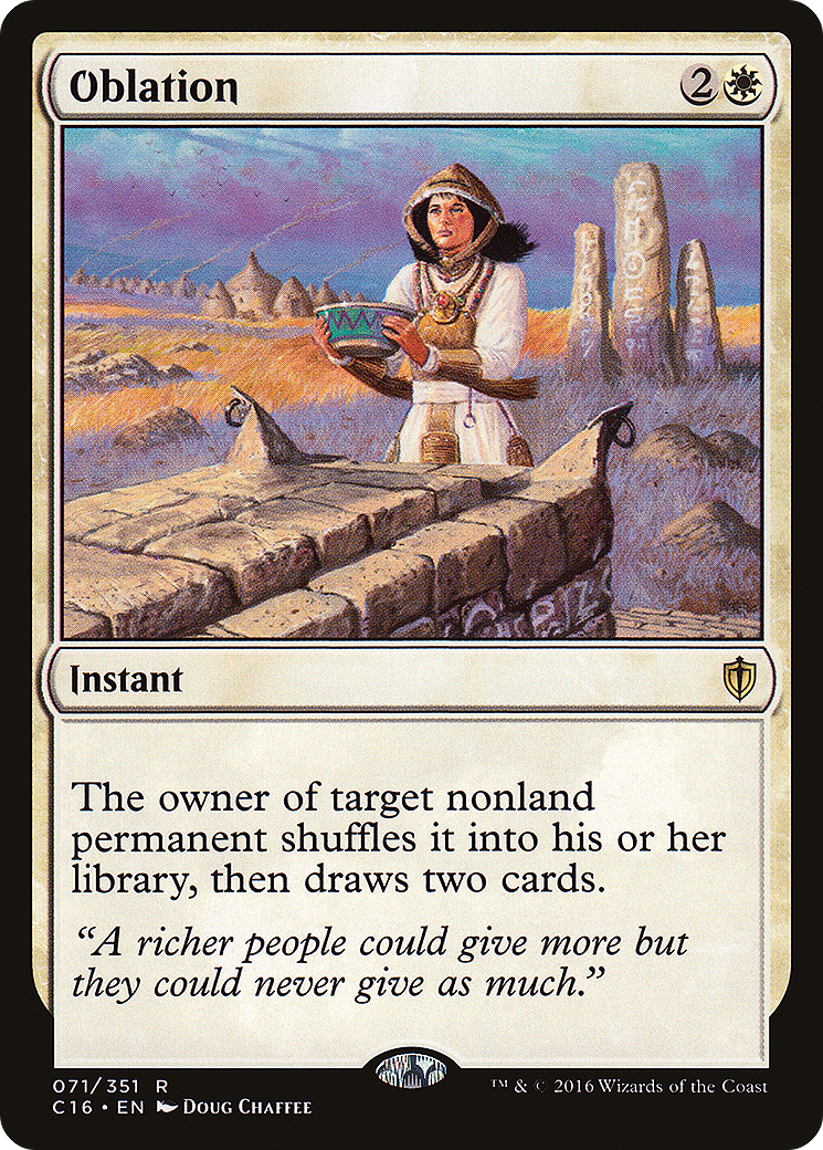 Oblation [Commander 2016]-1