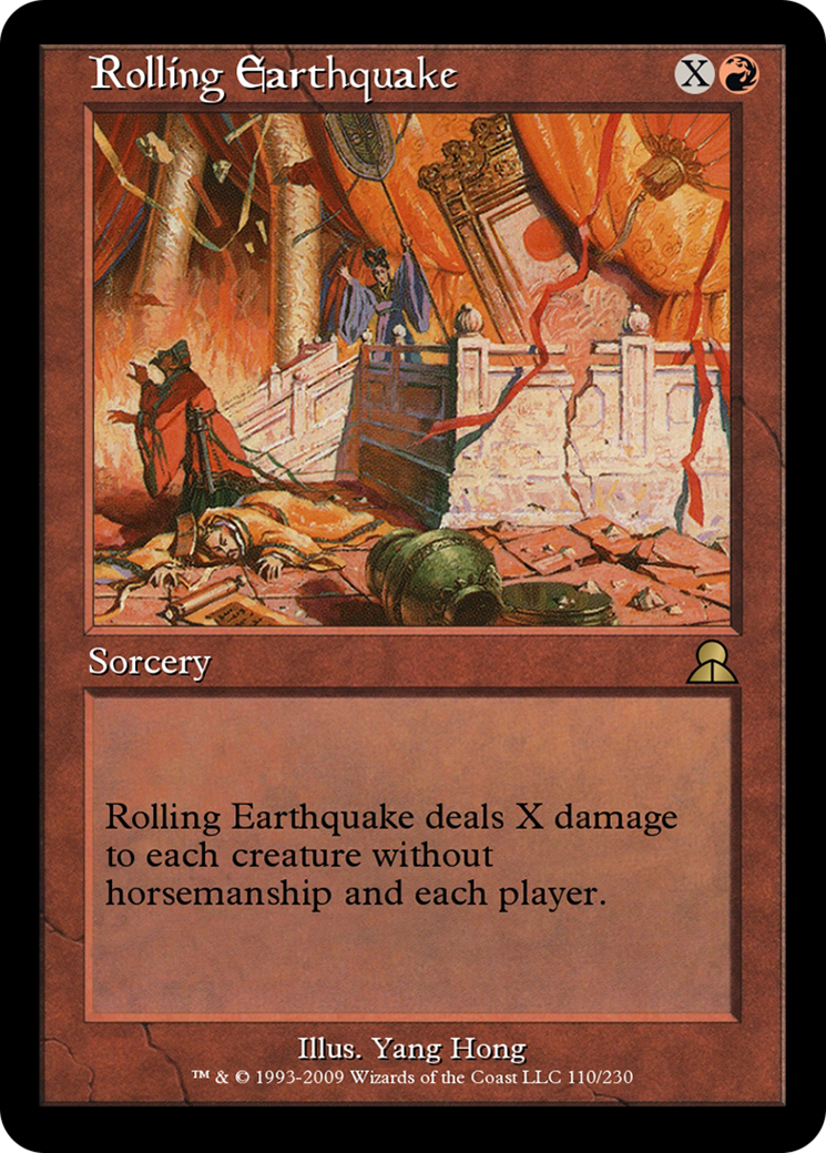 Rolling Earthquake (ME3-110) - Masters Edition III Foil-1