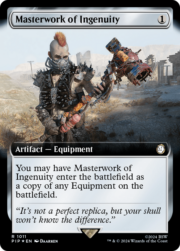 Masterwork of Ingenuity (Extended Art) (Surge Foil) [Fallout]-1