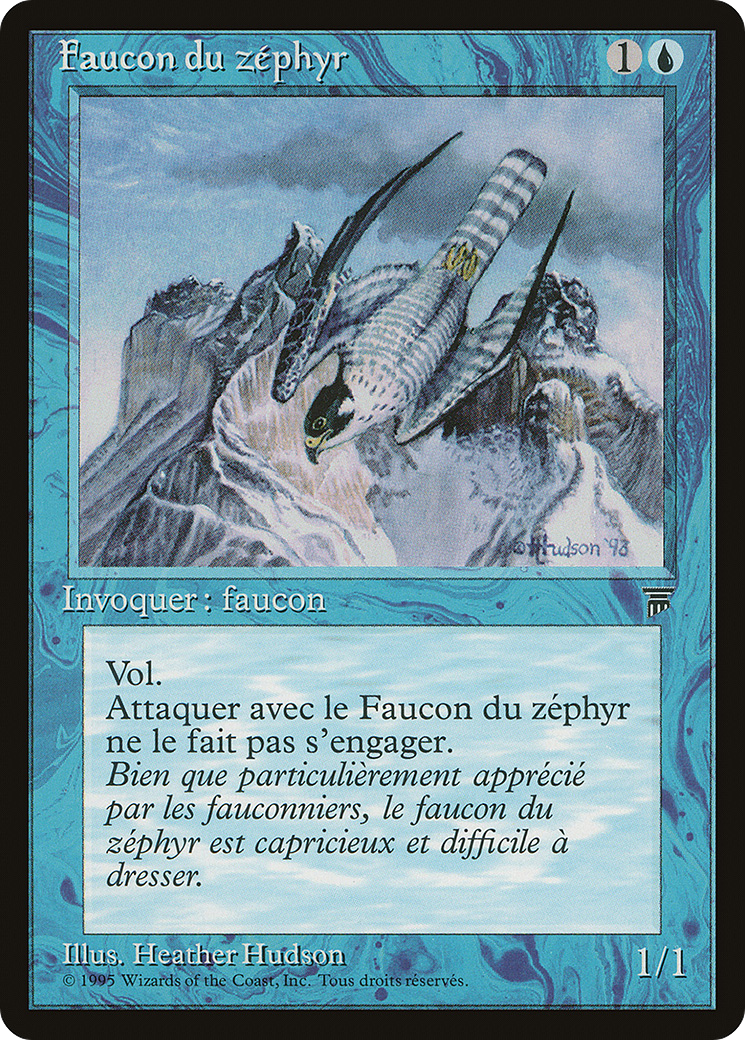 Zephyr Falcon (French) - "Faucon du zephyr" (REN-) - Renaissance-1