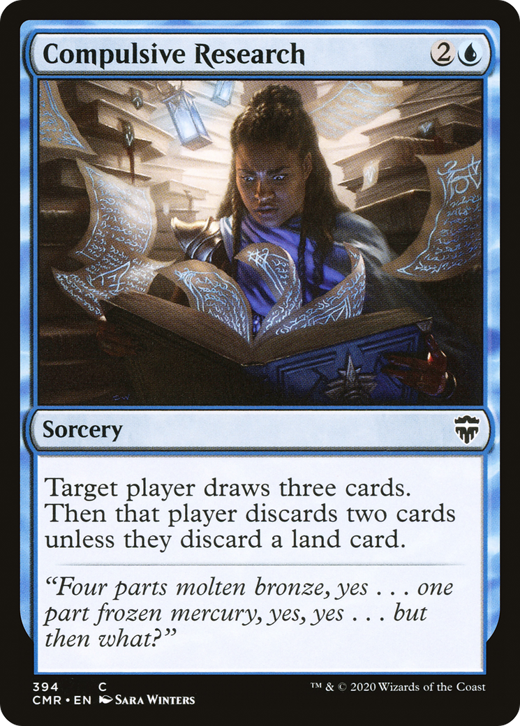 Compulsive Research [Commander Legends]-1