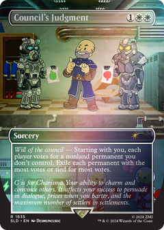 Council's Judgment (Rainbow Foil) [Secret Lair Drop Series]-1