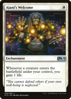 Ajani's Welcome [Core Set 2019]-1