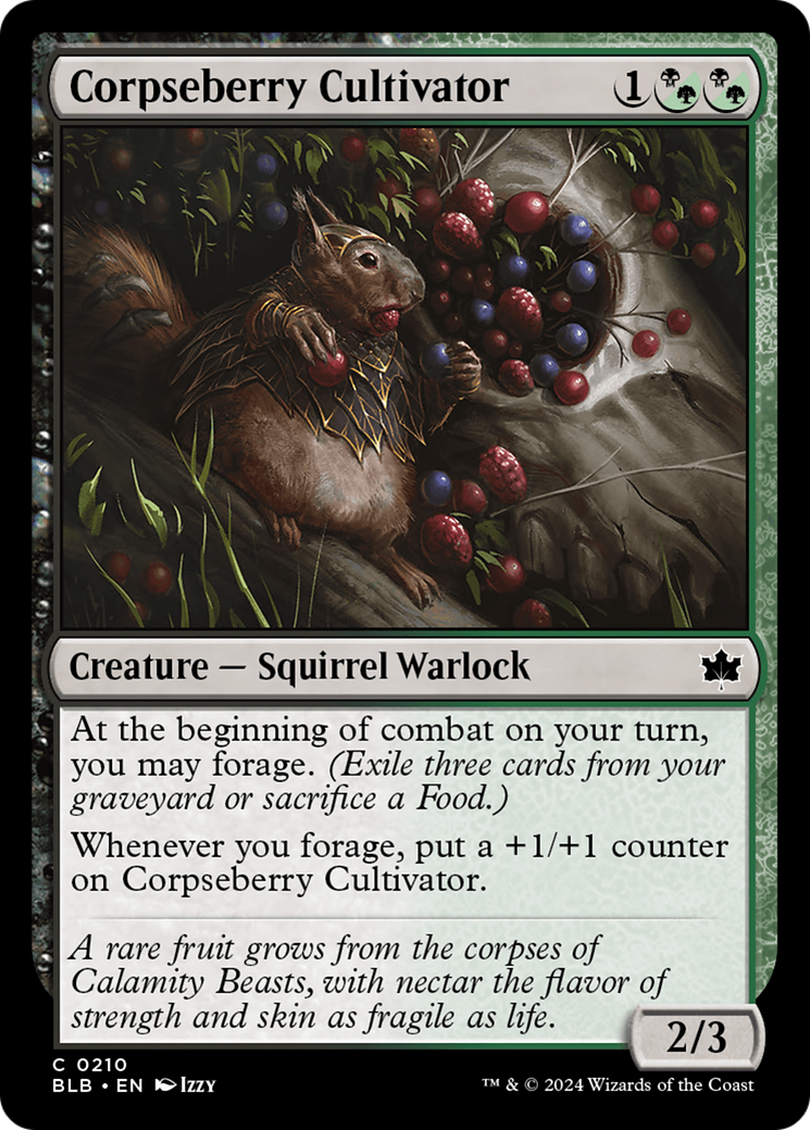 Corpseberry Cultivator [Bloomburrow]-1
