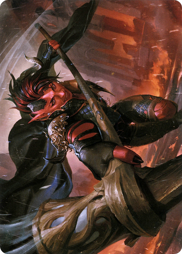 Karlach, Fury of Avernus // Karlach, Fury of Avernus (ACLB-034) - Battle for Baldur's Gate Art Series (Borderless)-1