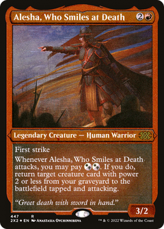 Alesha, Who Smiles at Death (Foil Etched) [Double Masters 2022]-1