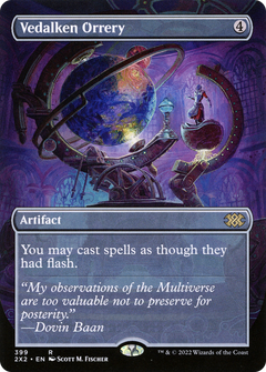 Vedalken Orrery (Borderless) (2X2-399) - Double Masters 2022 (Borderless)-1