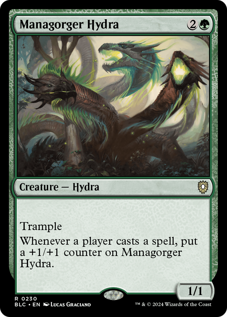 Managorger Hydra [Bloomburrow Commander]-1