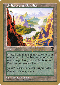 Undiscovered Paradise - 1997 Paul McCabe (VIS) (WCD-) - World Championship Decks 1997-1