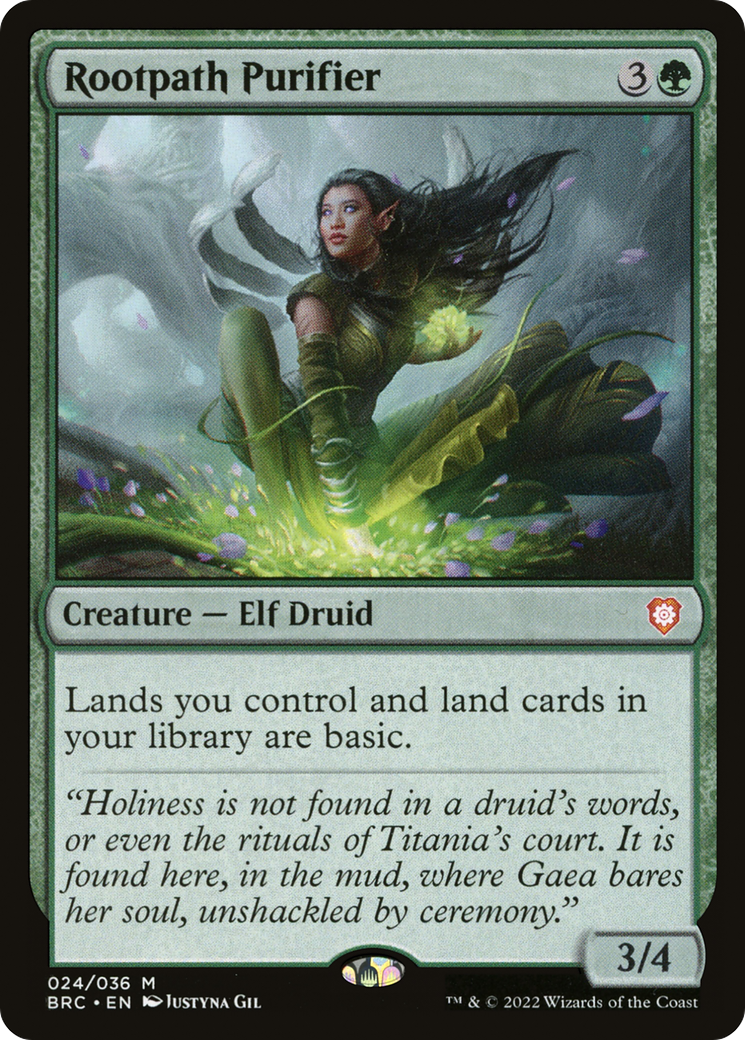 Rootpath Purifier [The Brothers' War Commander]-1