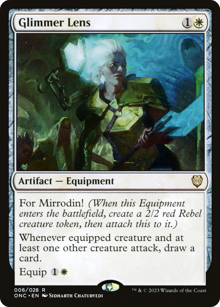 Glimmer Lens [Phyrexia: All Will Be One Commander]-3