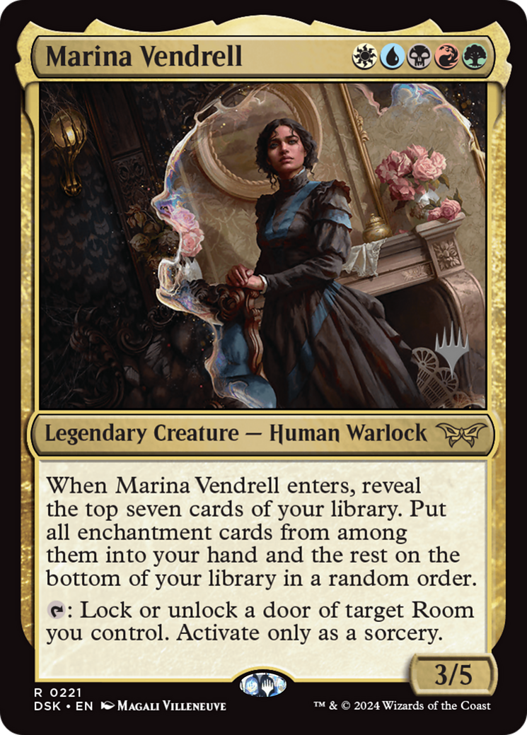 Marina Vendrell (Promo Pack) [Duskmourn: House of Horror Promos]-1