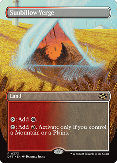 Sunbillow Verge (Borderless) [Aetherdrift]-1