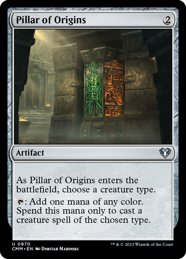 Pillar of Origins [Commander Masters]-1