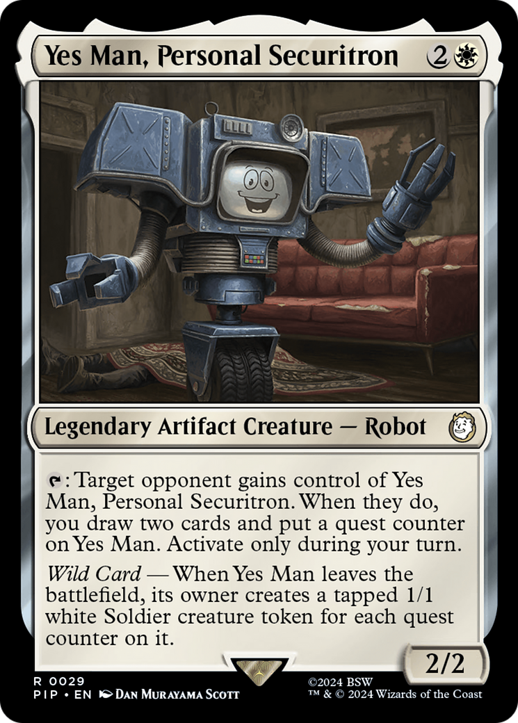 Yes Man, Personal Securitron [Fallout]-1