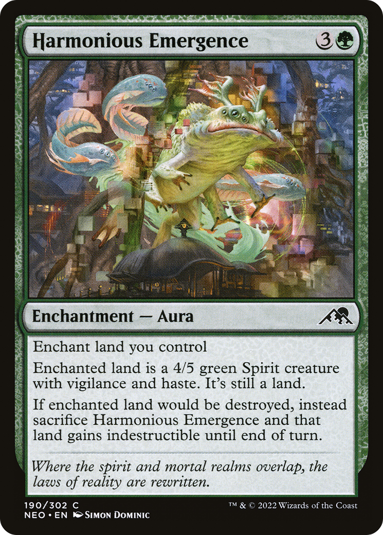 Harmonious Emergence [Kamigawa: Neon Dynasty]-1