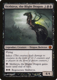 Skithiryx, the Blight Dragon [Scars of Mirrodin]-1