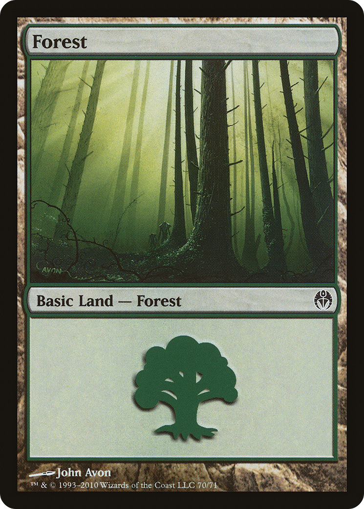 Forest (70) [Duel Decks: Phyrexia vs. the Coalition]-1