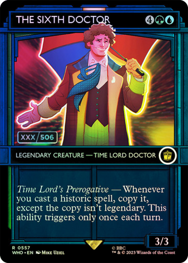 The Sixth Doctor (Serial Numbered) [Doctor Who]-1