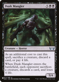 Dusk Mangler [The List]-1