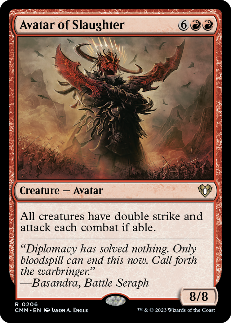 Avatar of Slaughter [Commander Masters]-1