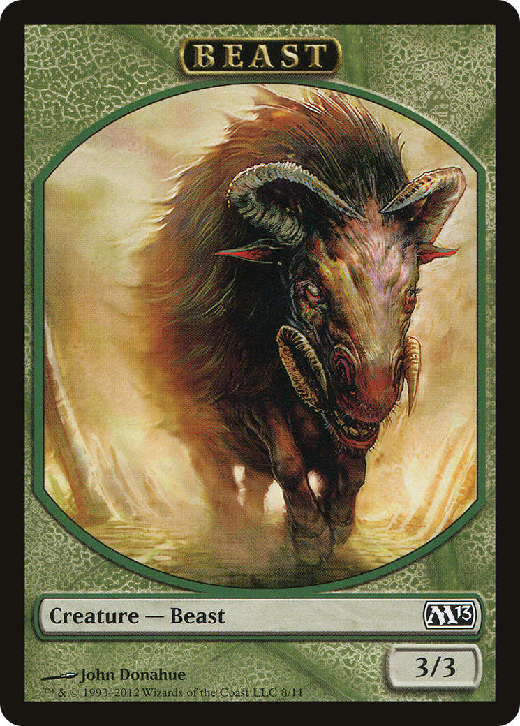 Beast Token [Magic 2013 Tokens]-1
