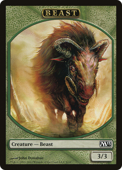 Beast Token [Magic 2013 Tokens]-1
