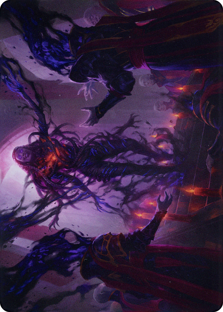 Braids, Arisen Nightmare // Braids, Arisen Nightmare (ADMU-023) - Dominaria United Art Series (Borderless)-1