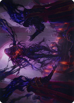 Braids, Arisen Nightmare // Braids, Arisen Nightmare (ADMU-023) - Dominaria United Art Series (Borderless)-1