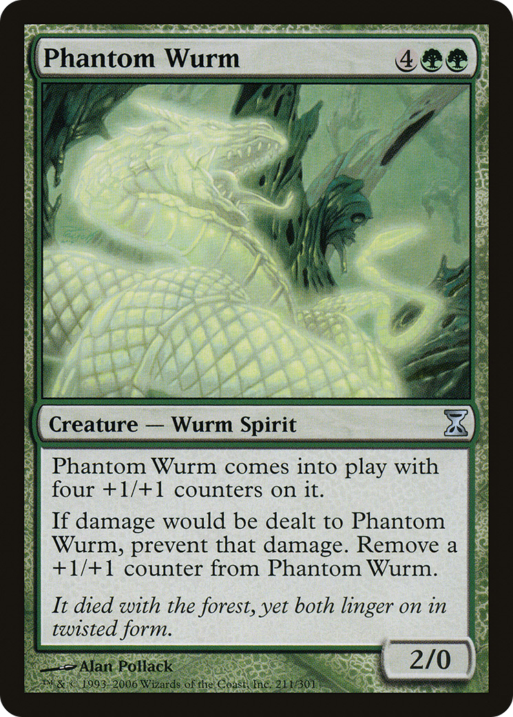 Phantom Wurm [Time Spiral]-1