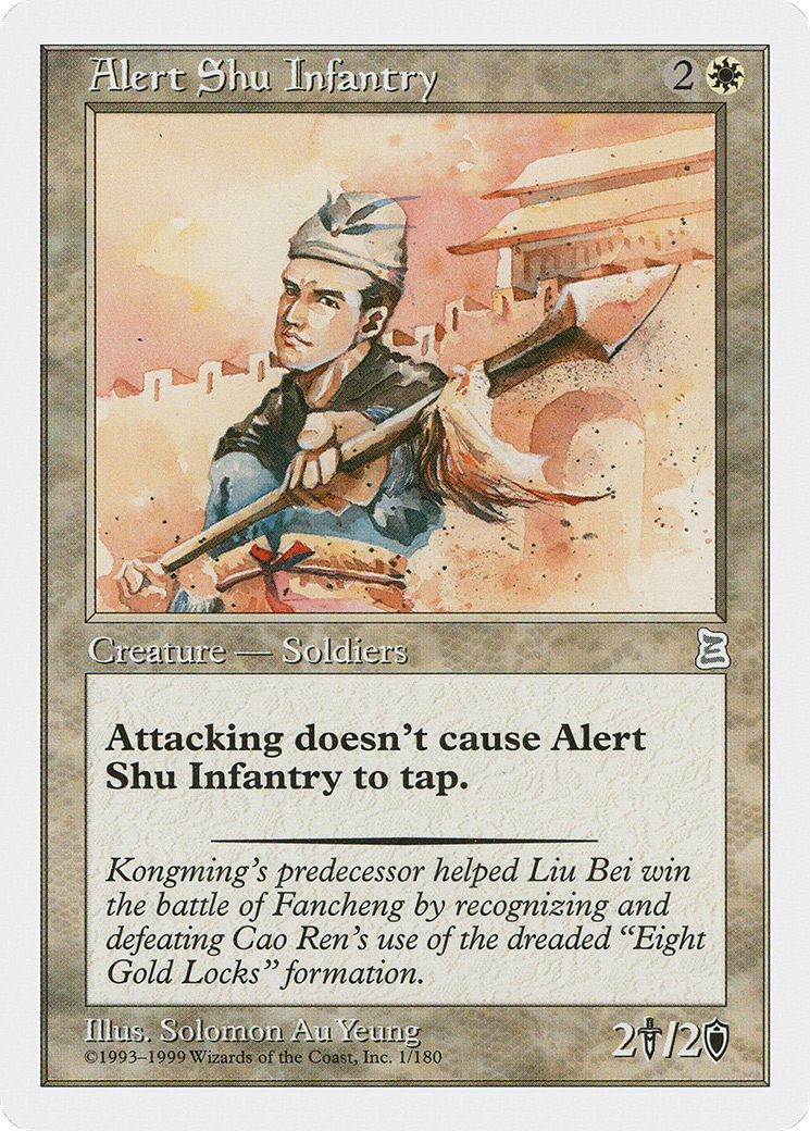 Alert Shu Infantry [Portal Three Kingdoms]-1